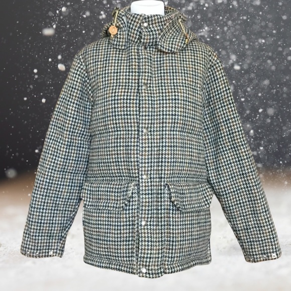 The North Face Vintage Purple Label X Harris Tweed Down Jacket - Picture 13 of 16